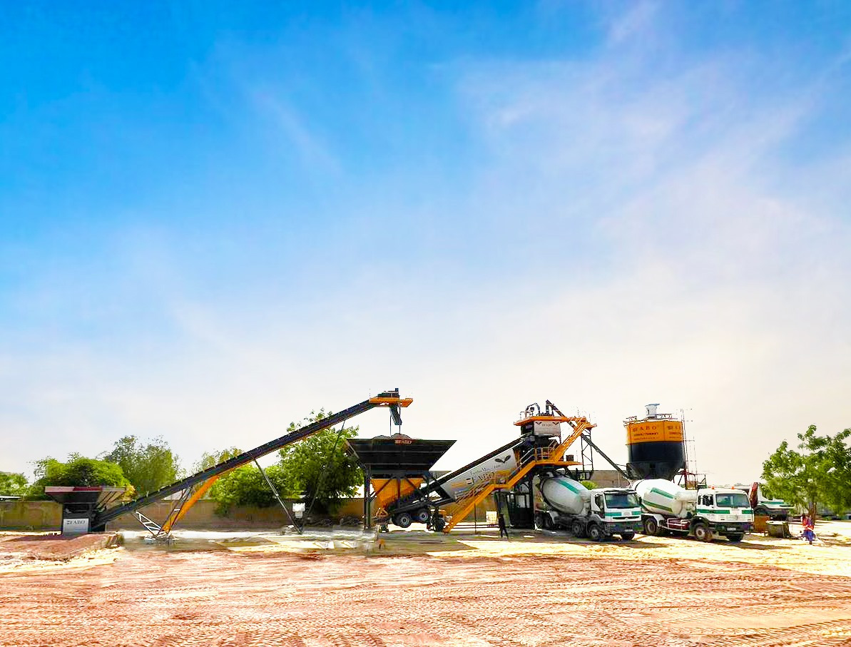 FABO mobile concrete batching plant - Betongfabrik: bild 1 FABO mobile concrete batching plant - Betongfabrik: bild 1