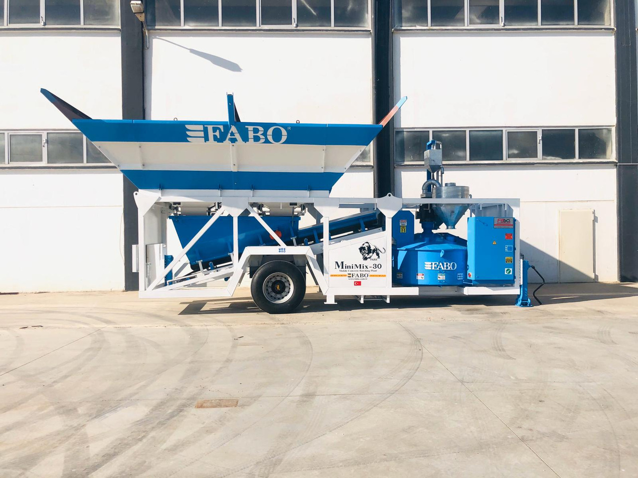 FABO mobile concrete batching plant - Betongfabrik: bild 5 FABO mobile concrete batching plant - Betongfabrik: bild 5