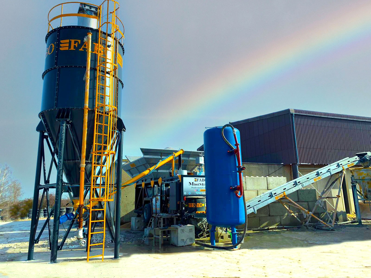 FABO mobile concrete batching plant - Betongfabrik: bild 1 FABO mobile concrete batching plant - Betongfabrik: bild 1
