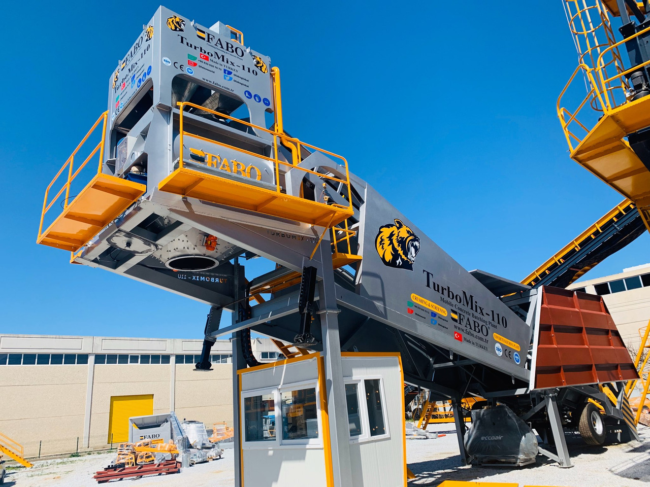 FABO mobile concrete batching plant - Betongfabrik: bild 5 FABO mobile concrete batching plant - Betongfabrik: bild 5