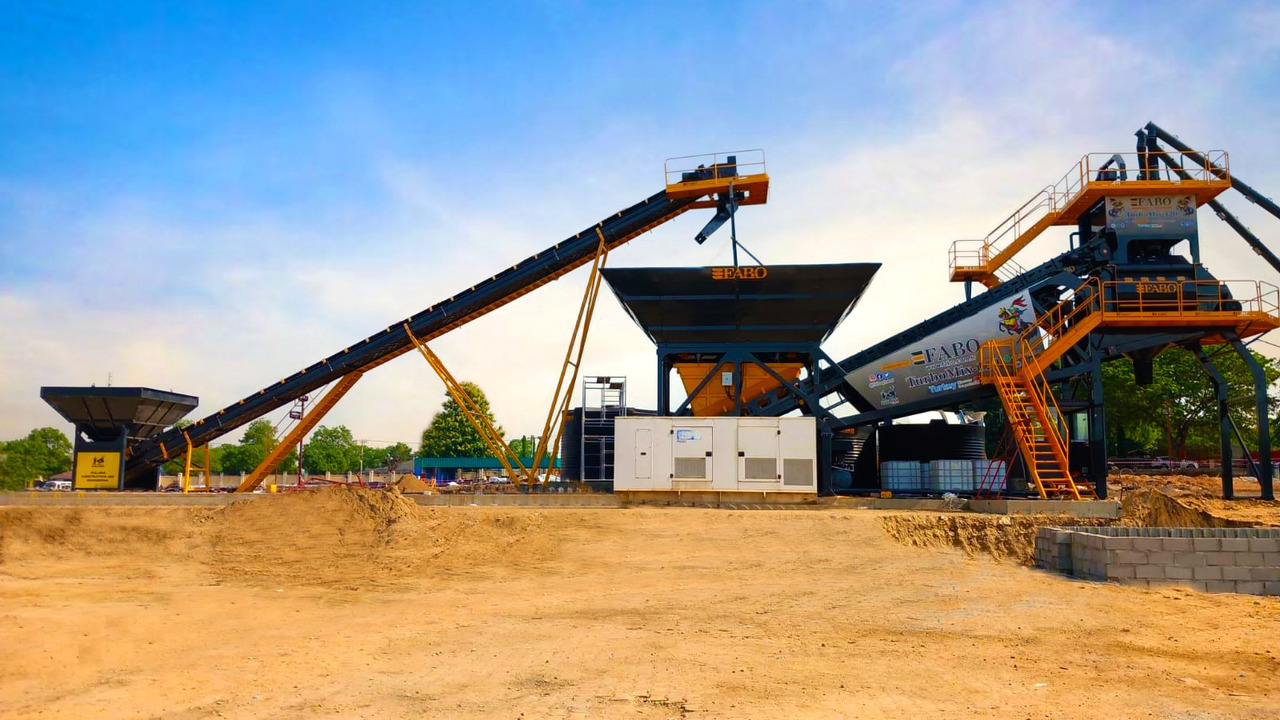 FABO mobile concrete batching plant - Betongfabrik: bild 1 FABO mobile concrete batching plant - Betongfabrik: bild 1