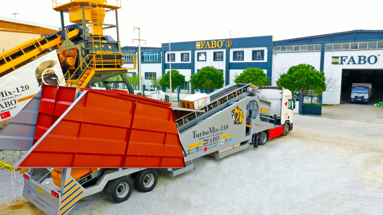 FABO mobile concrete batching plant - Betongfabrik: bild 1 FABO mobile concrete batching plant - Betongfabrik: bild 1
