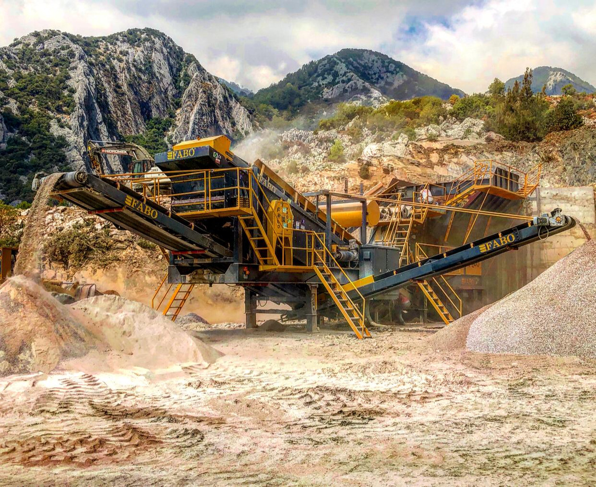 FABO mobile impact crusher - Slagkross: bild 1 FABO mobile impact crusher - Slagkross: bild 1