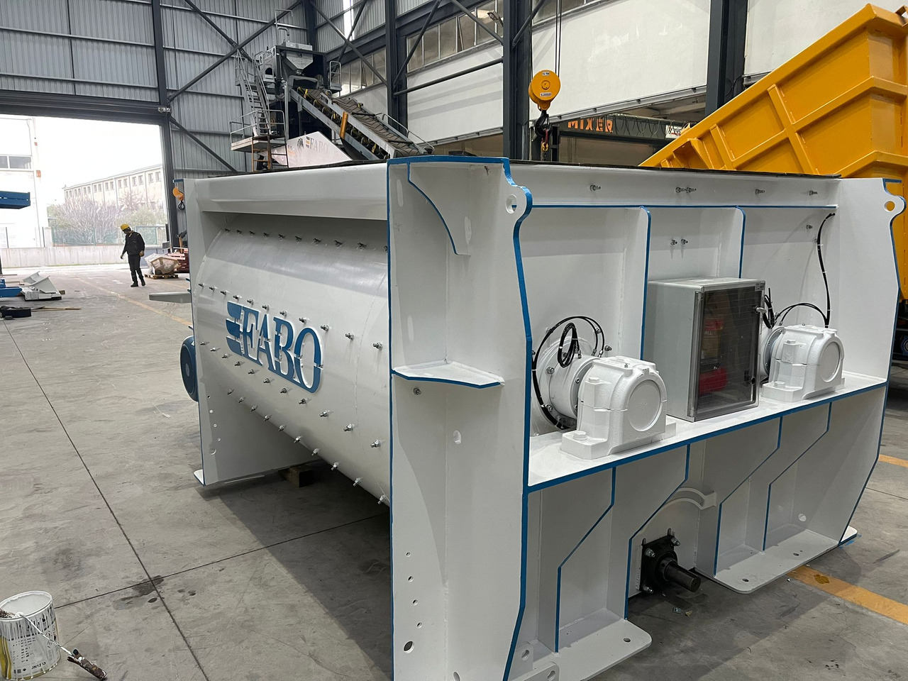 FABO twin shaft mixer - Betongblandare: bild 3 FABO twin shaft mixer - Betongblandare: bild 3