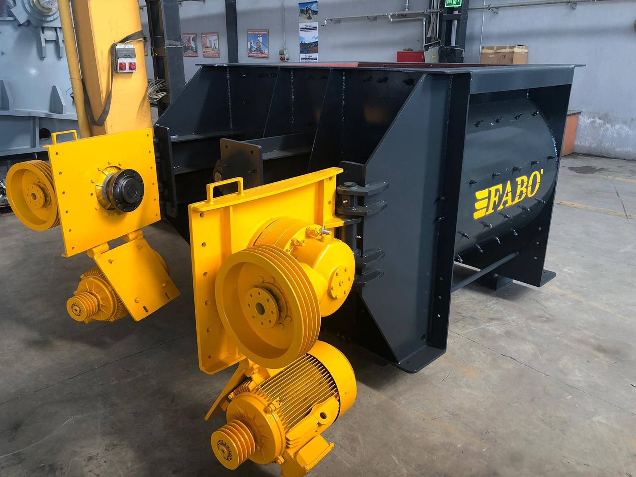 FABO twin shaft mixer - Betongblandare: bild 5 FABO twin shaft mixer - Betongblandare: bild 5