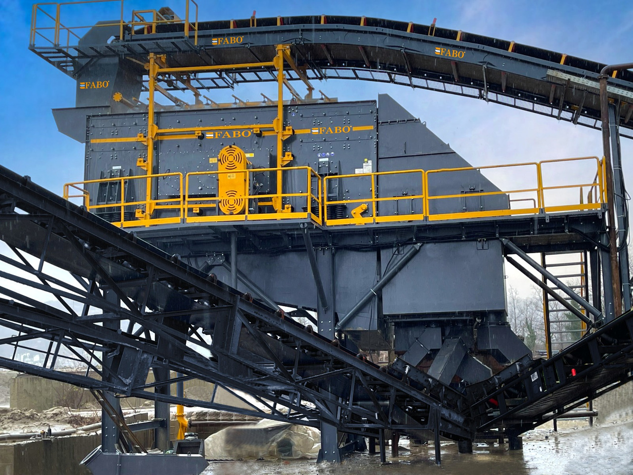 FABO vibrating screen - Sorteringsverk: bild 2 FABO vibrating screen - Sorteringsverk: bild 2