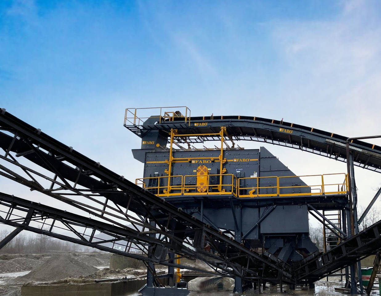 FABO vibrating screen - Sorteringsverk: bild 1 FABO vibrating screen - Sorteringsverk: bild 1