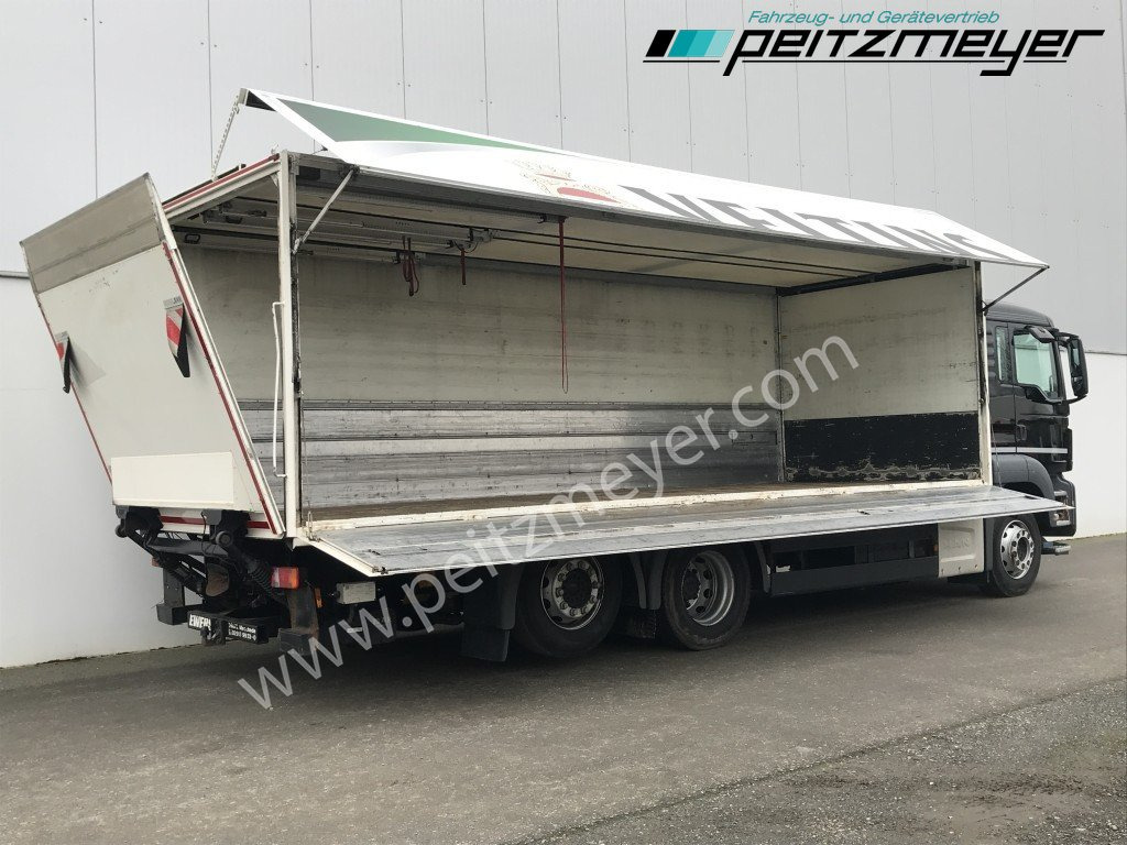 MAN TGS 26.360 FL Ewers Getränke + LBW 2 x AHK, Lenkachse, Kupplung neu - Dryckestransport lastbil: bild 3 MAN TGS 26.360 FL Ewers Getränke + LBW 2 x AHK, Lenkachse, Kupplung neu - Dryckestransport lastbil: bild 3