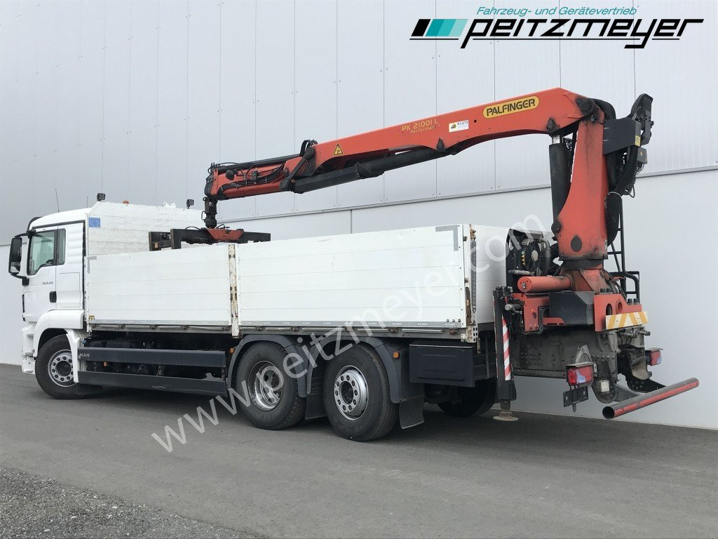 MAN TGS 26.440 FL 6x2 Palfinger PK 21001 L Steinzange, EU 6, Lenkachse - Flakbil, Kranbil: bild 3 MAN TGS 26.440 FL 6x2 Palfinger PK 21001 L Steinzange, EU 6, Lenkachse - Flakbil, Kranbil: bild 3