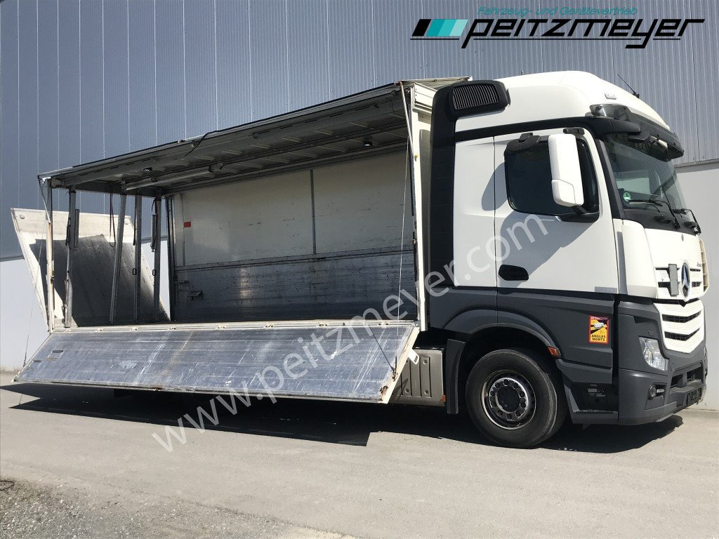 MERCEDES-BENZ Actros 2545 LL Böse Schwenkwand + 2,5 t. LBW BÄR - Dryckestransport lastbil: bild 2 MERCEDES-BENZ Actros 2545 LL Böse Schwenkwand + 2,5 t. LBW BÄR - Dryckestransport lastbil: bild 2