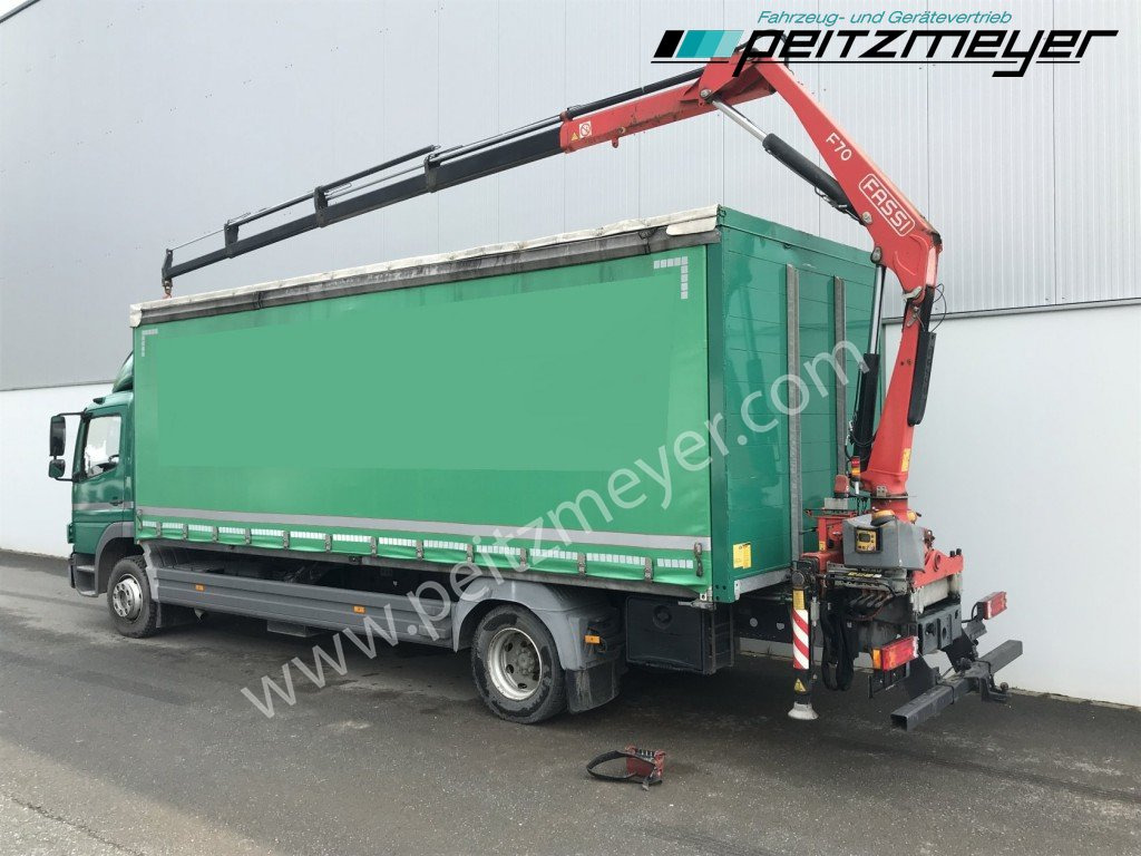 MERCEDES-BENZ Atego 1224 L Pritsche m. Heckkran Funk 4 x hydraulisch - Kapellbil, Kranbil: bild 3 MERCEDES-BENZ Atego 1224 L Pritsche m. Heckkran Funk 4 x hydraulisch - Kapellbil, Kranbil: bild 3