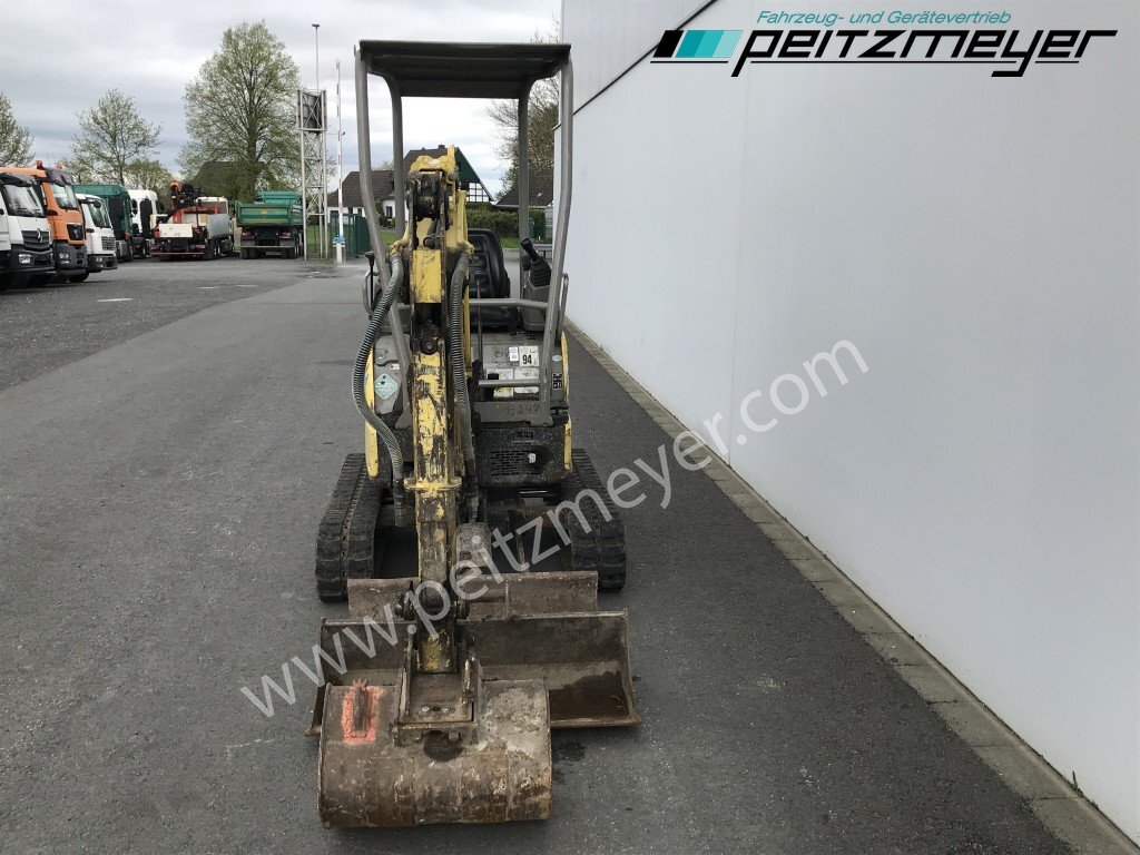 YANMAR MINIBAGGER Vio 17 verstellbares Fahrwerk Schnellwechsler mit 60 er und 100 Löffel - Minigrävmaskin: bild 5 YANMAR MINIBAGGER Vio 17 verstellbares Fahrwerk Schnellwechsler mit 60 er und 100 Löffel - Minigrävmaskin: bild 5