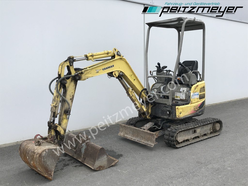 YANMAR MINIBAGGER Vio 17 verstellbares Fahrwerk Schnellwechsler mit 60 er und 100 Löffel - Minigrävmaskin: bild 1 YANMAR MINIBAGGER Vio 17 verstellbares Fahrwerk Schnellwechsler mit 60 er und 100 Löffel - Minigrävmaskin: bild 1