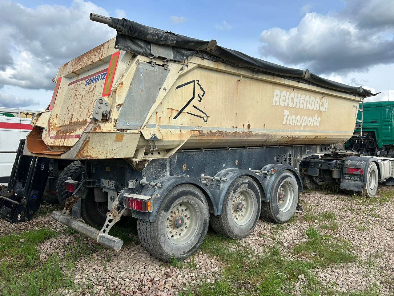 SCHMITZ Cargobull - Tippbil semitrailer: bild 1 SCHMITZ Cargobull - Tippbil semitrailer: bild 1