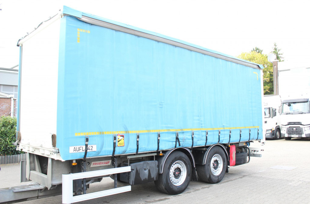 Kapellsläp Fruehauf Fruehauf 2-Achser SAF Edscha Alu Bordwände: bild 9