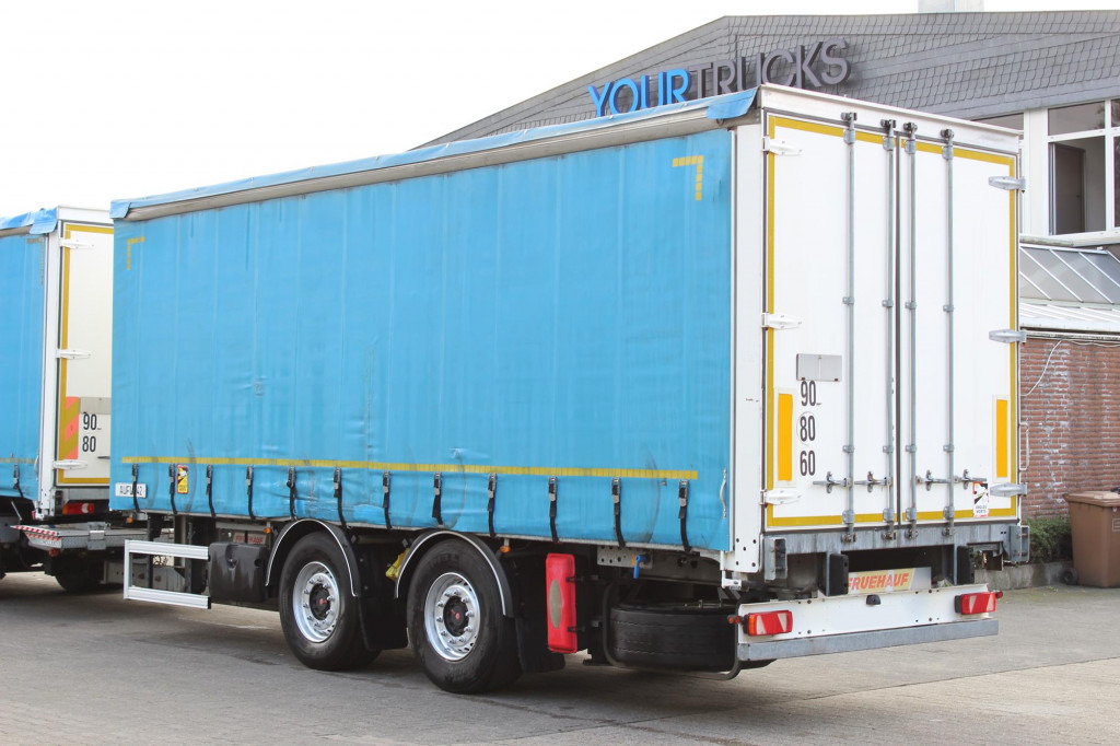 Kapellsläp Fruehauf Fruehauf 2-Achser SAF Edscha Alu Bordwände: bild 8