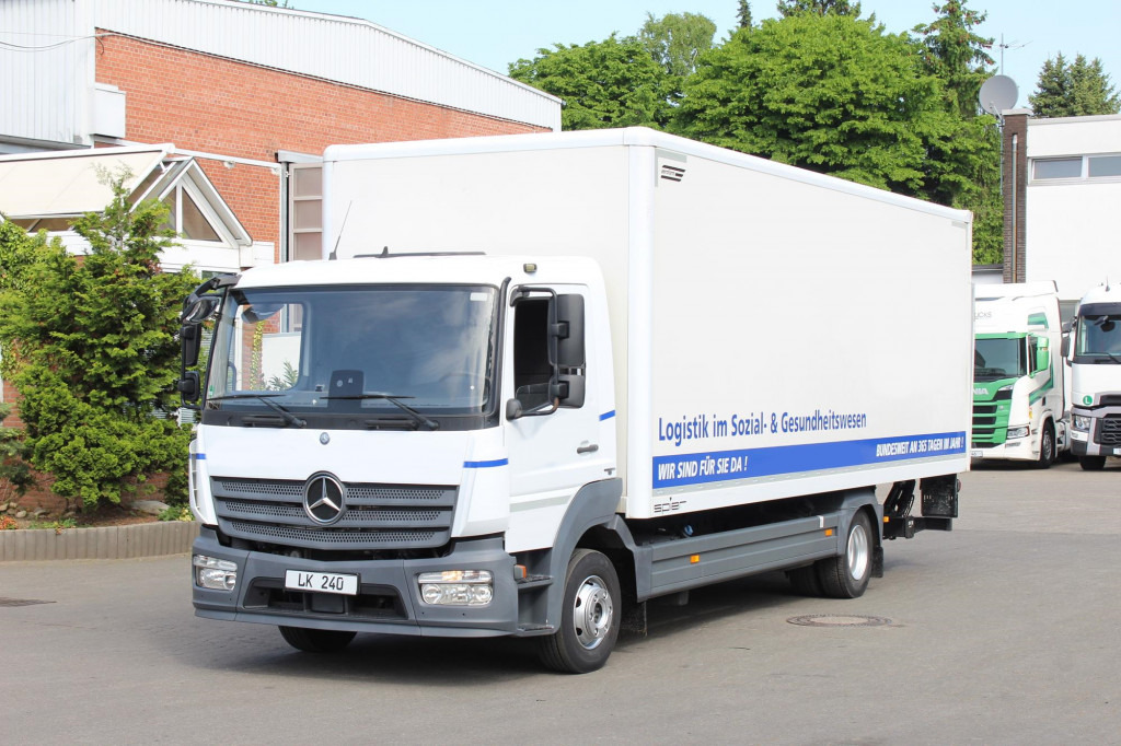Mercedes-Benz Atego 1221 E6 Koffer Klima LDW Schalter LBW - Lastbil: bild 1 Mercedes-Benz Atego 1221 E6 Koffer Klima LDW Schalter LBW - Lastbil: bild 1