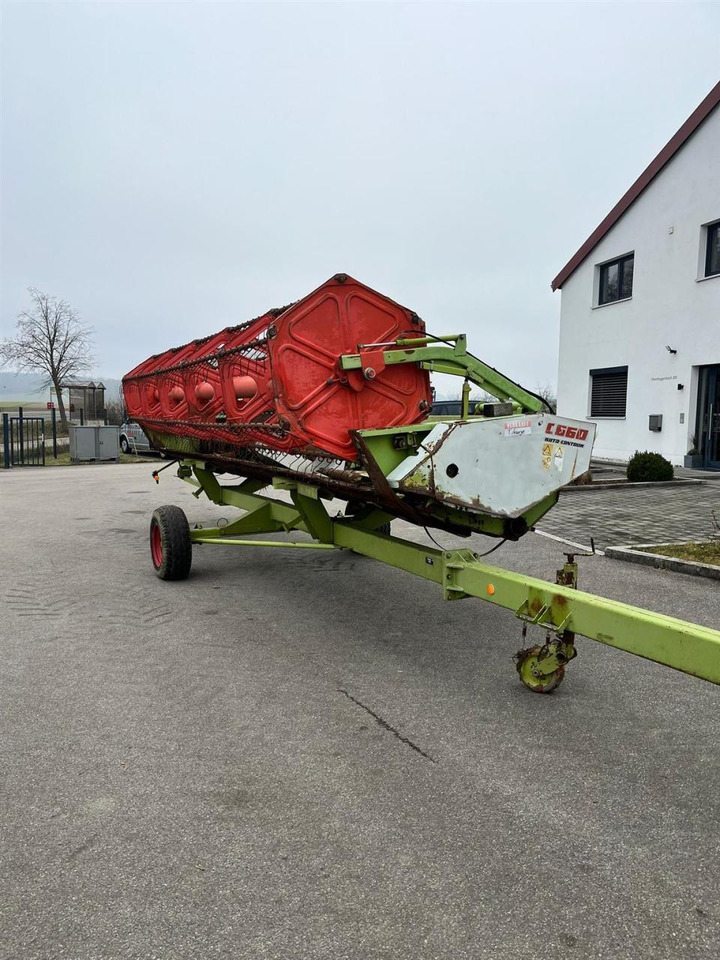 CLAAS Schneidwerk Claas C660 mit Autocontour, Transportwagen - Tillbehör för exakthack: bild 5 CLAAS Schneidwerk Claas C660 mit Autocontour, Transportwagen - Tillbehör för exakthack: bild 5