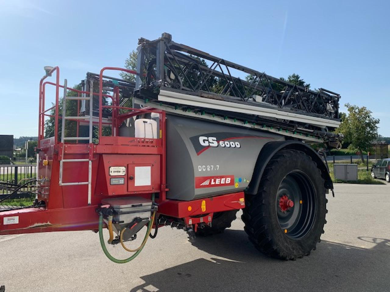 Horsch GS 6000, Lenkung, Section Distance Control - Bogserad spruta: bild 5 Horsch GS 6000, Lenkung, Section Distance Control - Bogserad spruta: bild 5