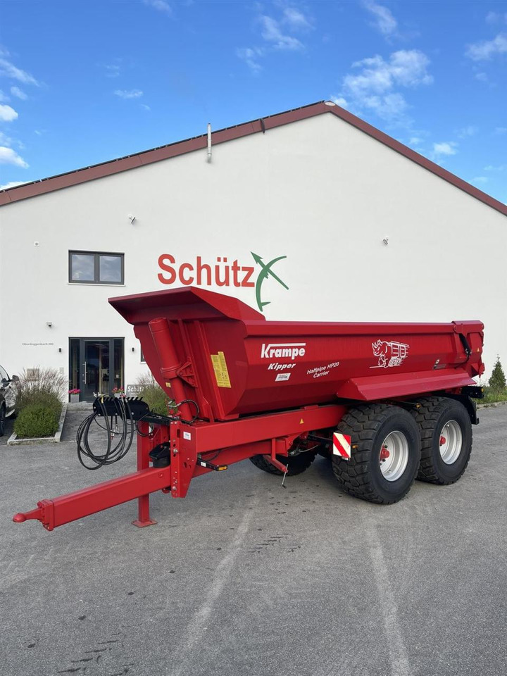 Krampe Halfpipe HP 20 Carrier Hardox Mulde - Dumper: bild 1 Krampe Halfpipe HP 20 Carrier Hardox Mulde - Dumper: bild 1