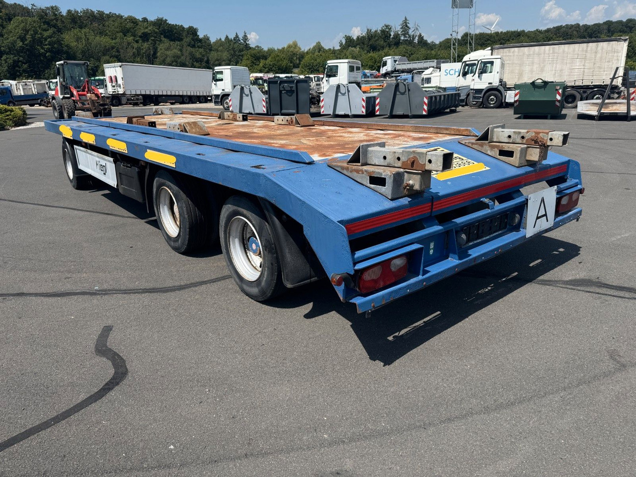 Fliegl TPS 240 3- Achs Kombi Anhänger - Blattfederung- - Lastväxlarsläp/ Liftdumpersläp: bild 3 Fliegl TPS 240 3- Achs Kombi Anhänger - Blattfederung- - Lastväxlarsläp/ Liftdumpersläp: bild 3