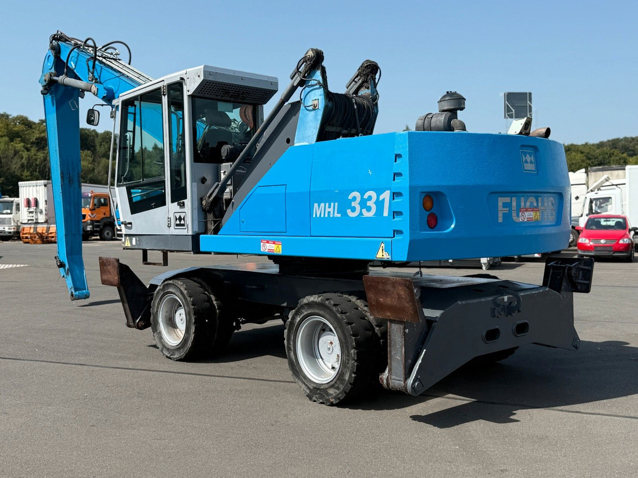 Fuchs MHL 331 - Grävmaskin på däck: bild 1 Fuchs MHL 331 - Grävmaskin på däck: bild 1