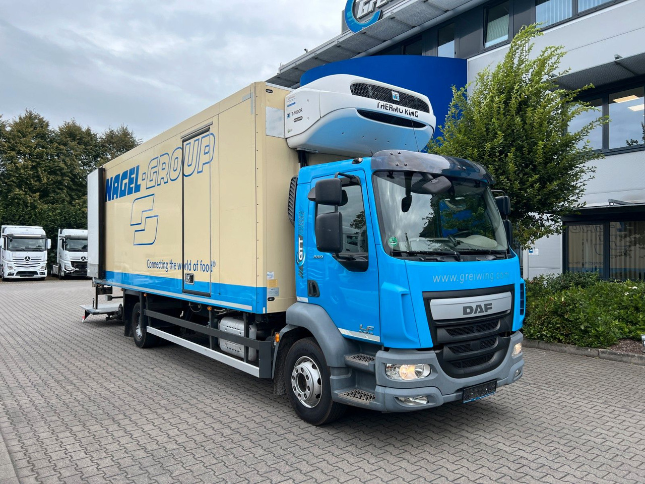 DAF LF 280 FA 16t. Multitemp, T1000 Spectrum - Kylbil lastbil: bild 1 DAF LF 280 FA 16t. Multitemp, T1000 Spectrum - Kylbil lastbil: bild 1