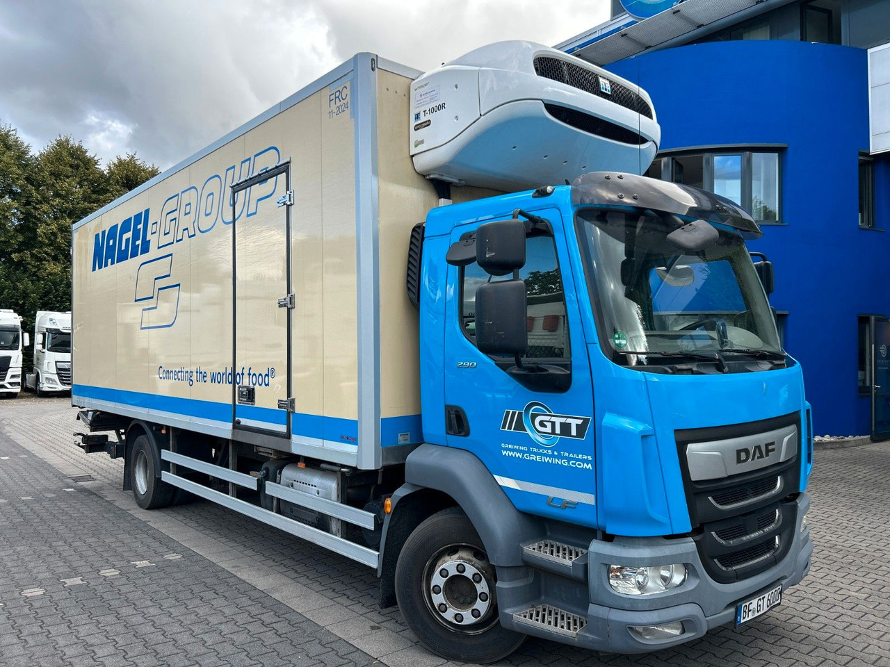 DAF LF 290 FA 16 to. Multitemp., TK T-1000 R - Kylbil lastbil: bild 1 DAF LF 290 FA 16 to. Multitemp., TK T-1000 R - Kylbil lastbil: bild 1
