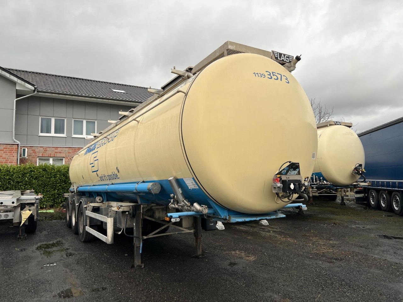 Lag 32.000 l Lebensmitteltank, 3 Kammern, ADR - Tanktrailer: bild 1 Lag 32.000 l Lebensmitteltank, 3 Kammern, ADR - Tanktrailer: bild 1
