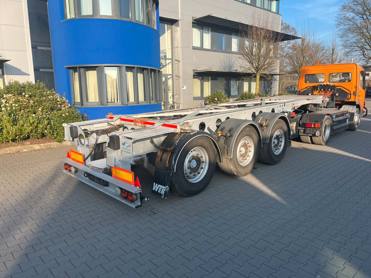 Web Trailer COS-24 AFR, 20ft Chassis Web Trailer COS-24 AFR, 20ft Chassis - Containerbil/ Växelflak semitrailer: bild 3 Web Trailer COS-24 AFR, 20ft Chassis Web Trailer COS-24 AFR, 20ft Chassis - Containerbil/ Växelflak semitrailer: bild 3