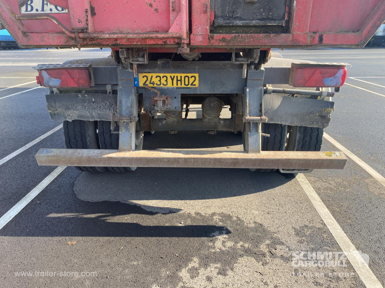 ANDERE Tipper Steel half pipe body 91m³ - Tippbil semitrailer: bild 3 ANDERE Tipper Steel half pipe body 91m³ - Tippbil semitrailer: bild 3