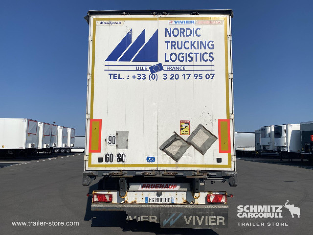 FRUEHAUF Curtainsider Standard Taillift - Kapelltrailer: bild 3 FRUEHAUF Curtainsider Standard Taillift - Kapelltrailer: bild 3