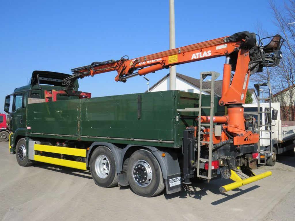 MAN TG-S 26.400 6x2-2 BL Pritsche Heckkran Atlas 165 - Lastbil, Kranbil: bild 3 MAN TG-S 26.400 6x2-2 BL Pritsche Heckkran Atlas 165 - Lastbil, Kranbil: bild 3