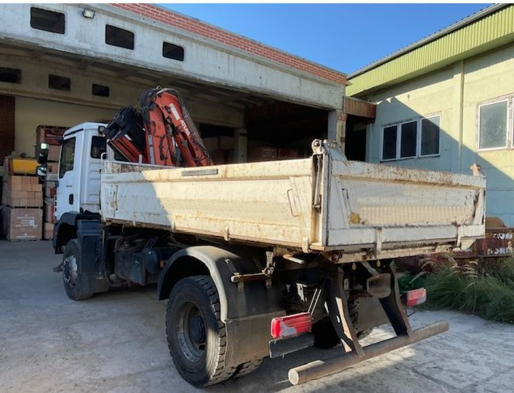 MAN TG-M 18.290 4x4 BB 2-Achs Allradkipper Kran Atlas 105+Funk - Tippbil lastbil, Kranbil: bild 3 MAN TG-M 18.290 4x4 BB 2-Achs Allradkipper Kran Atlas 105+Funk - Tippbil lastbil, Kranbil: bild 3