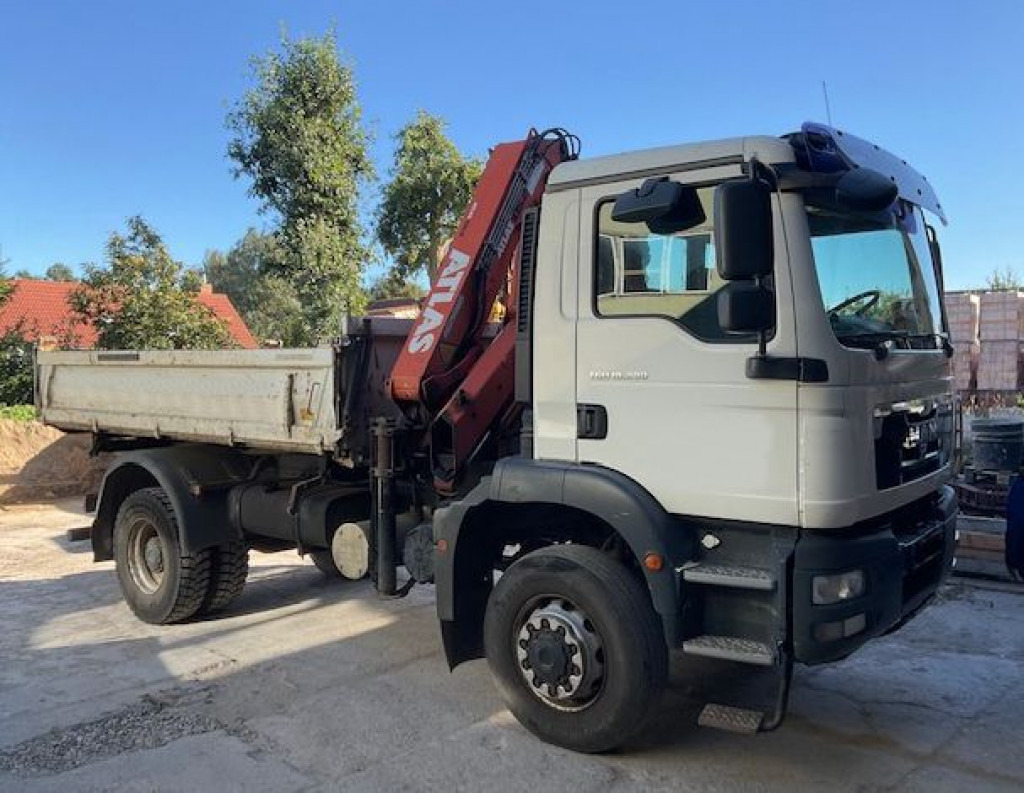 MAN TG-M 18.290 4x4 BB 2-Achs Allradkipper Kran Atlas 105+Funk - Tippbil lastbil, Kranbil: bild 1 MAN TG-M 18.290 4x4 BB 2-Achs Allradkipper Kran Atlas 105+Funk - Tippbil lastbil, Kranbil: bild 1