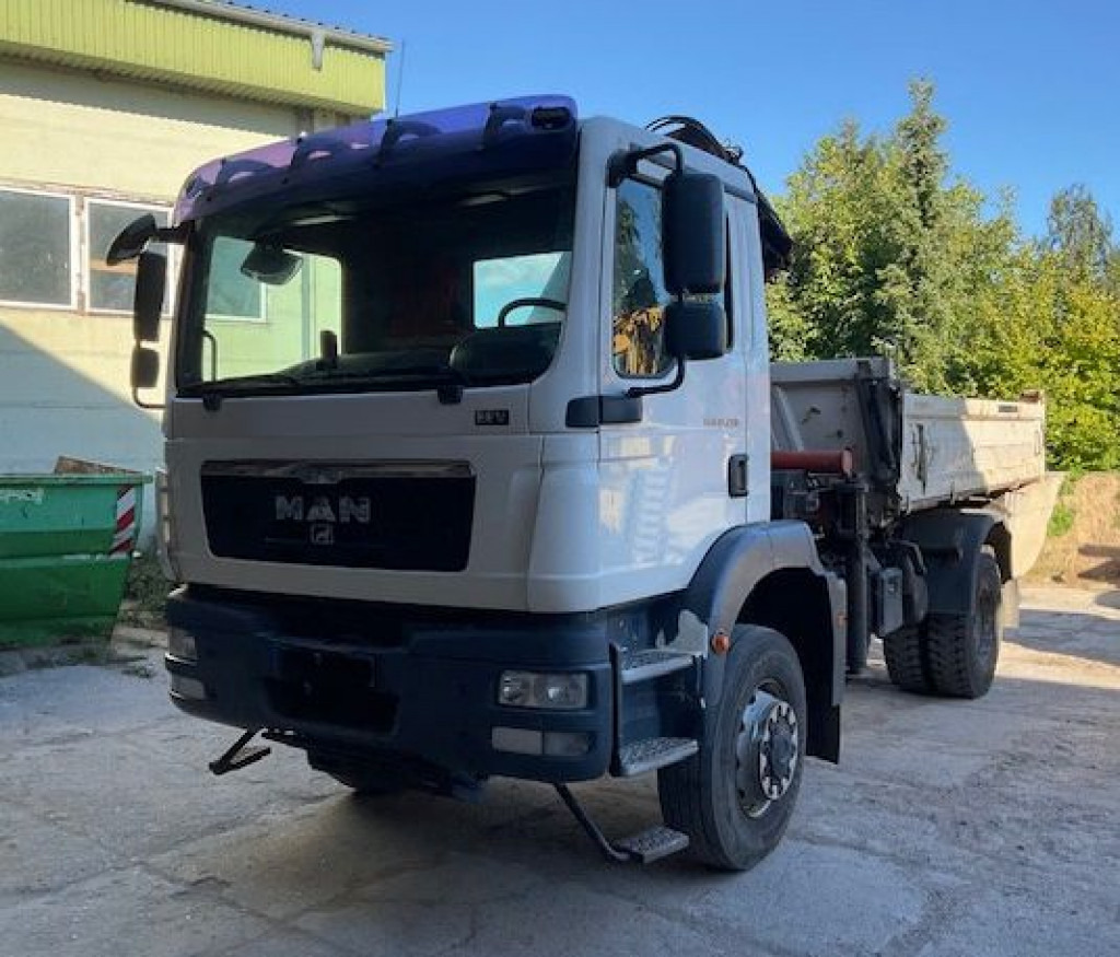 MAN TG-M 18.290 4x4 BB 2-Achs Allradkipper Kran Atlas 105+Funk - Tippbil lastbil, Kranbil: bild 2 MAN TG-M 18.290 4x4 BB 2-Achs Allradkipper Kran Atlas 105+Funk - Tippbil lastbil, Kranbil: bild 2