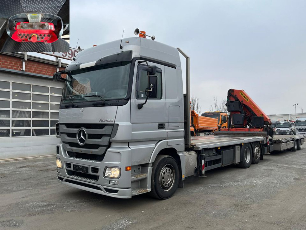 MERCEDES-BENZ Actros 2541 Pritsche Heckkran Palfinger PK 34002 - Flakbil, Kranbil: bild 1 MERCEDES-BENZ Actros 2541 Pritsche Heckkran Palfinger PK 34002 - Flakbil, Kranbil: bild 1