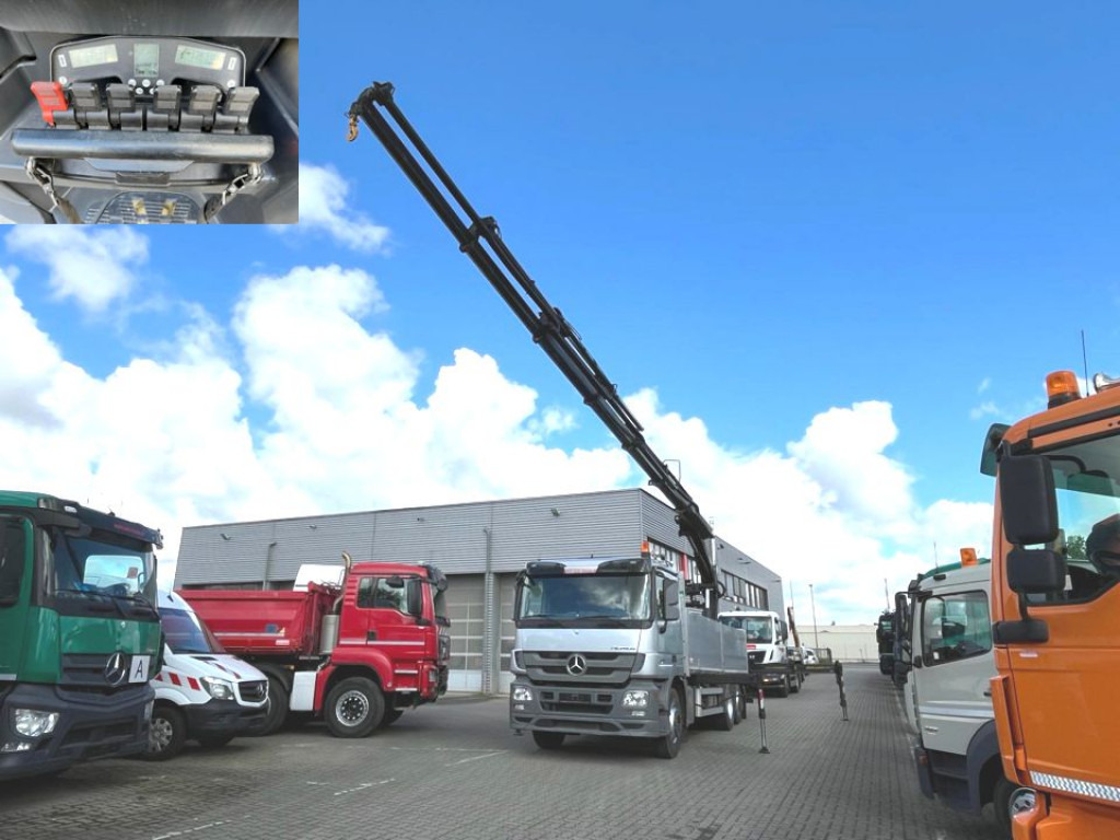 MERCEDES-BENZ Actros 2546 L 6x2 Pritsche Heckkran Hiab 288 6xhyd - Flakbil, Kranbil: bild 1 MERCEDES-BENZ Actros 2546 L 6x2 Pritsche Heckkran Hiab 288 6xhyd - Flakbil, Kranbil: bild 1