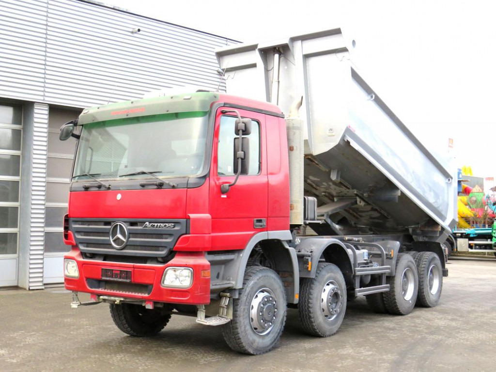 Tippbil lastbil MERCEDES-BENZ Actros 4141 8x6 4 Achs Muldenkipper Kupplung.: bild 1
