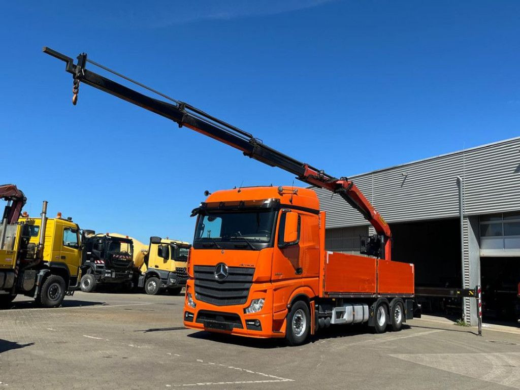 Mercedes-Benz Actros 2648 L 6x2 Pritsche Heckkran 3xhydr.Aussc - Kranbil: bild 1 Mercedes-Benz Actros 2648 L 6x2 Pritsche Heckkran 3xhydr.Aussc - Kranbil: bild 1