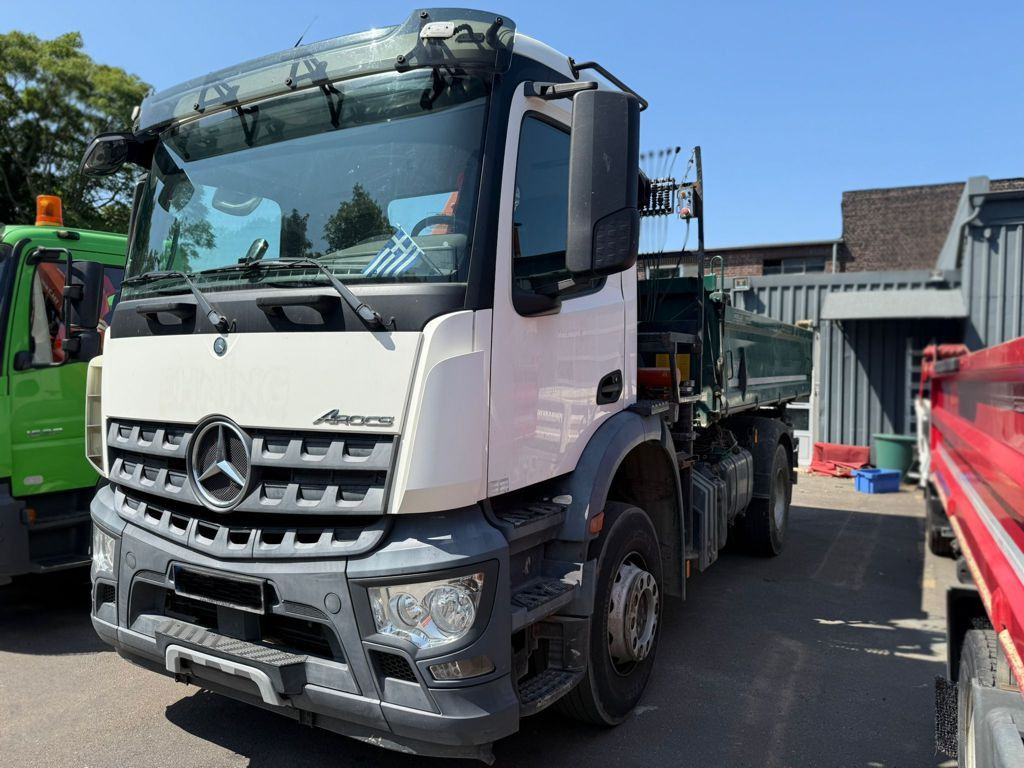 Mercedes-Benz Arocs 1835 K 2-Achs Kipper Kran Funk Greiferst. - Tippbil lastbil, Kranbil: bild 2 Mercedes-Benz Arocs 1835 K 2-Achs Kipper Kran Funk Greiferst. - Tippbil lastbil, Kranbil: bild 2