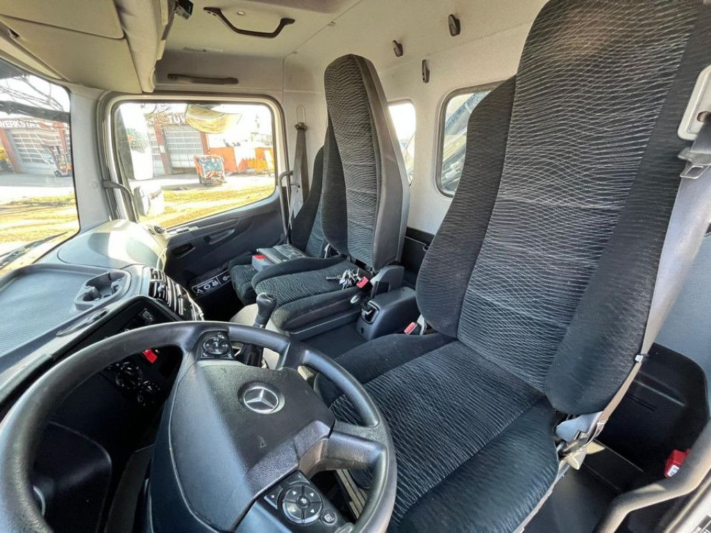 Tippbil lastbil, Kranbil Mercedes-Benz Atego 1224 K 2-Achs Kipper Kran Hiab +Greiferst.: bild 9