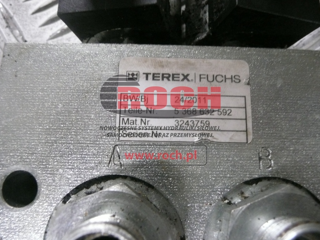 TEREX 5368632592 3243759 - 1 SEKCYJNY + CEWKA - Hydraulventil: bild 2 TEREX 5368632592 3243759 - 1 SEKCYJNY + CEWKA - Hydraulventil: bild 2