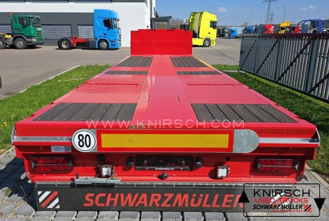 Schwarzmüller Tieflader ausziehbar gelenkt - Låg lastare semitrailer: bild 4 Schwarzmüller Tieflader ausziehbar gelenkt - Låg lastare semitrailer: bild 4