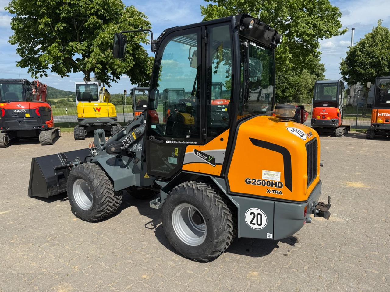 Giant G2500 HD X-TRA, Bj 20, SW, Schaufel, Gabel - Hjullastare: bild 2 Giant G2500 HD X-TRA, Bj 20, SW, Schaufel, Gabel - Hjullastare: bild 2
