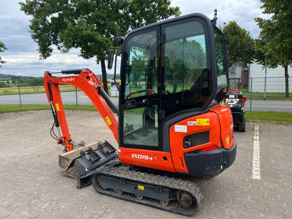 Kubota KX 019-4, Bj 22, 385 BH, Tilt MS01, TL, GL - Minigrävmaskin: bild 3 Kubota KX 019-4, Bj 22, 385 BH, Tilt MS01, TL, GL - Minigrävmaskin: bild 3