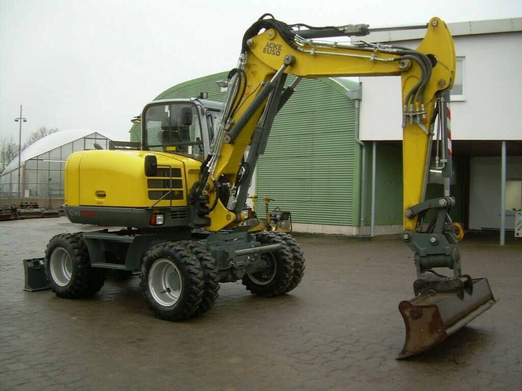 Wacker EW 100, Bj 20, 1750 BH, VA, Powertilt HS08, GL - Grävmaskin på däck: bild 4 Wacker EW 100, Bj 20, 1750 BH, VA, Powertilt HS08, GL - Grävmaskin på däck: bild 4