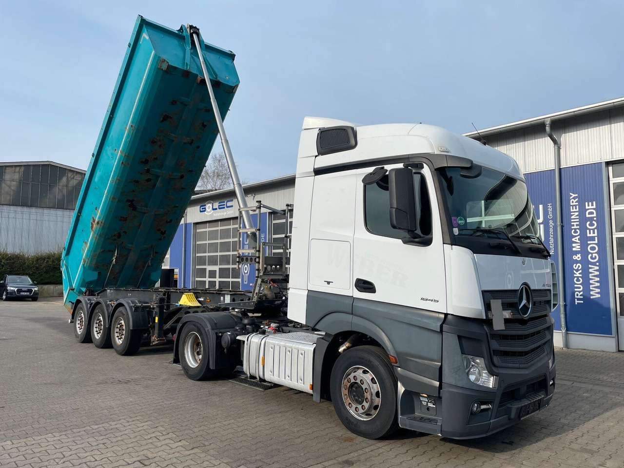 Mercedes-Benz Actros 1845 SZM 4x2 Retarder Kipphydraulik - Dragbil: bild 2 Mercedes-Benz Actros 1845 SZM 4x2 Retarder Kipphydraulik - Dragbil: bild 2