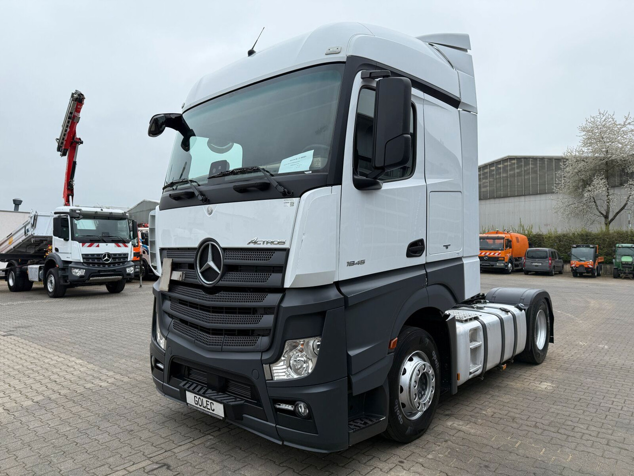 Dragbil Mercedes-Benz Actros 1845 SZM 4x2 Retarder Kipphydraulik: bild 7