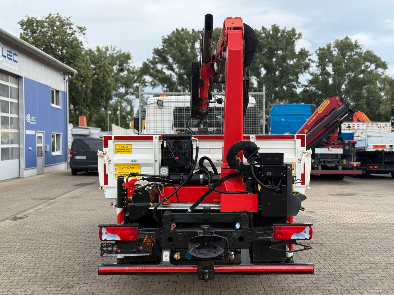 MAN TGL 8.220 4x2 Kipper Kran Palfinger 7.001-K A - Kranbil, Tippbil lastbil: bild 4 MAN TGL 8.220 4x2 Kipper Kran Palfinger 7.001-K A - Kranbil, Tippbil lastbil: bild 4